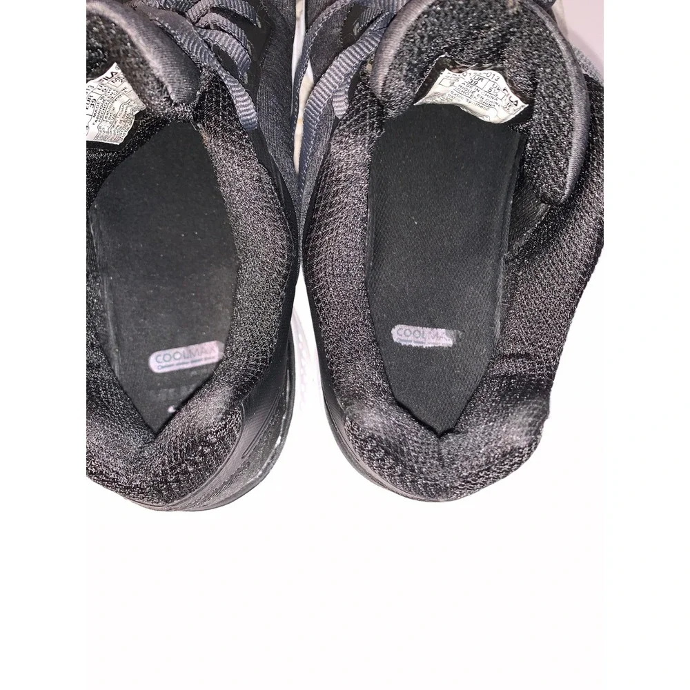 Fila Womens Running Shoes Sz 8 Gray Black Lightweight EVA Sole Sneakers Preowned
